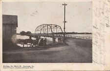  Postcard Bridge So Main St Spencer Iowa  picture