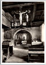 Castel Tirolo - La Cappella Italy Religious Sculpture Real Photo RPPC Postcard picture
