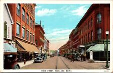 Postcard Main Street in Rockland, Maine picture