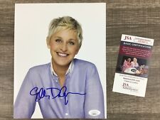(SSG) Rare Ellen DeGeneres Signed 8X10 Color Photo with a JSA (James Spence) COA picture