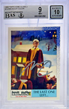 1992 Topps Home Alone 2 Macaulay Culkin Signed #12 Beckett BAS Mint 9 Auto 10 picture