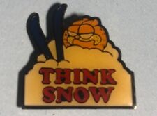 THINK SNOW  Garfield Ski pin - Snow,Skiing,Ski Collectible picture