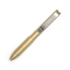 BIG IDEA DESIGN Brass Pocket Pro Pen Yellow Tone picture