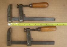 Nice Vintage Hartford Clamp Co No 2CA 2CC Wood Handled Bar Clamp picture