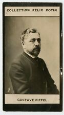 Gustave Eiffel . Potin Trade Photo Card France Architecture picture