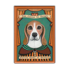 Retro Pets Magnet, Patron Saint Dog Series, Beagle, Advertising, 2.5