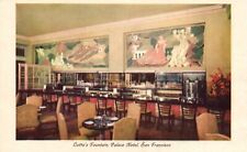 Postcard CA San Francisco Lottas Fountain Palace Hotel Vintage PC J6962 picture