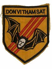 Vietnam War Patch Don Vi Tham Sat PRU Black Bats Phoenix Mekong Military Badge picture