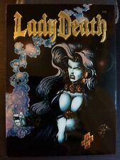 LADY DEATH Promo card Wizard, 1994/1995 picture
