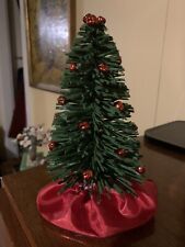 Small Decorated Wood Christmas Tree picture