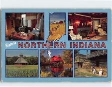 Postcard Historic Northern Indiana USA picture