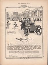 1912 HAYNES AUTO CAR TOURING MODEL 22 KOKOMO ENGINE ELECTRIC PASSENGER 19204 picture