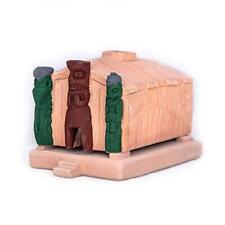 Natural Wood Incense Burner, Includes 20 Piñon Incense Bricks  Ceremonial House picture