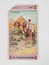 Vintage Joh. Gottl. Hauswaldt German Chocolate Trade Card EGYPT picture