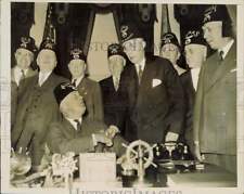 1935 Press Photo Shriners Visit President Franklin D. Roosevelt at White House picture
