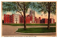 postcard University Hospital State University of Iowa City Iowa 6486 picture