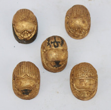 5 RARE ANCIENT EGYPTIAN ANTIQUE PHARAONIC SCARAB Stone Egypt History picture