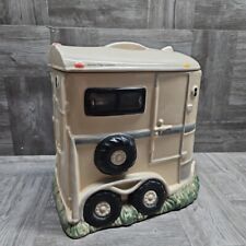 Montana Lifestyles by Montana Silversmiths Horse Trailer Cookie Jar picture