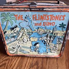 1962 The Flintstones And Dino Lunchbox No Thermos picture