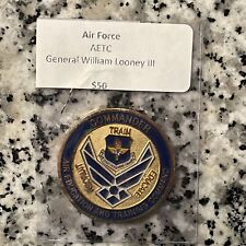 AETC General William Looney Challenge coin  picture