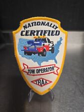 Nationally Certified Tow Operator EMBROIDERY PATCH 4.25