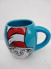 Dr Seuss Cat In The Hat Oval Shaped Hot Or Cold Mug 18oz Collectible picture