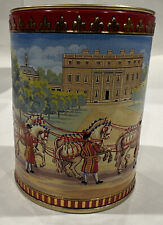 Vintage Buckingham Palace Chocolate Tin Bank 1990s Bright Colors 4” picture