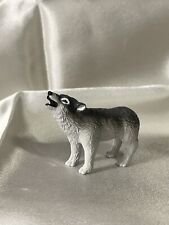 Yowie Gray Wolf RETIRED Animal PVC Mini Figure Figurine Model Collectible picture