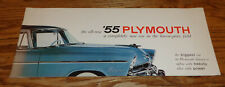 Original 1955 Plymouth Full Line Deluxe Sales Brochure 55 Belvedere Savoy Plaza picture