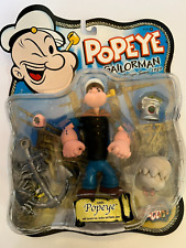 VTG 2001 Mezco POPEYE THE SAILOR MAN Action Figure - NIB Sealed on Card picture