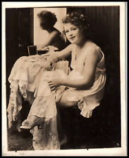 Hollywood Beauty UNKNOWN ACTRESS STUNNING PORTRAIT 1910s STYLISH POSE Photo 659 picture