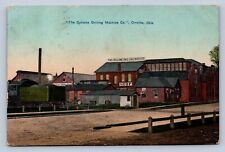 J87/ Orrville Ohio Postcard c1910 Cyclone Drilling Maching Factory 942 picture