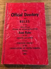 1965 Official Directory & Rules of Senate & House of Representatives Joint Rules picture