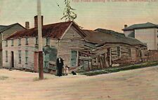 Postcard CA Monterey First Frame Building in California Posted Vintage PC G2449 picture
