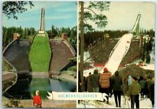 Postcard - The Famous Holmenkollen ski-jumping hill - Oslo, Norway picture