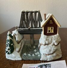 Enesco Its A Wonderful Life Series II Bedford Falls Bridge Christmas Village New picture