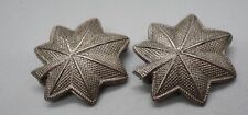 Pre-WWII Sterling Army Lieutenant Colonel Shoulder Insignia Pins Set by Amico picture