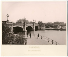 Germany, Hamburg, Die Lombardsbrücke, Phot. Printing and Publishing by Strumper & Co picture