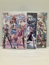 AMAZING SPIDER-MAN 25 Exclusive ULTRA covers ABC J. Scott Campbell SIGNED w/COA picture
