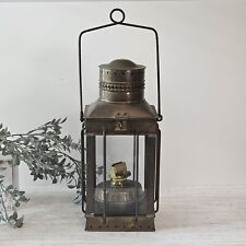 Antique Minor oil lantern Brass Lamp Antique Nautical Vintage Ship Lamp Home picture