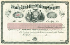 Twenty Third Street Railway Co. - Railroad Stocks picture