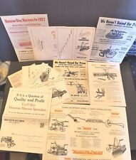 1920s Hummer Plow Works Sales Brochure Lot Of 12pc Springfield Ill. Farm Farming picture