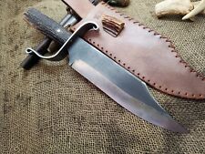 GAUCHO KNIFE BIG BOWIE FORGED OLD WEST MUSSO COWBOY FRONTIER RANGERS TEXAS EDC picture