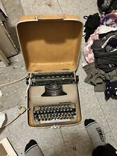 Vintage Typewriter Smith Corona Super Silent With Case picture