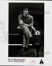 1995 Press Photo Boris Berezovsky, Russian virtuoso pianist. - srp33973 picture