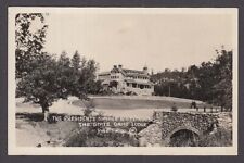 The President's Summer White House The State Game Lodge SD RPPC postcard 1920s picture