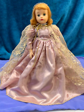 Rare 1959 Madame Alexander Walt Disney’s 16” Sleeping Beauty Doll Pink Gown TAG picture
