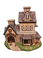 PartyLite Olde World Village Candle Shoppe Tealight House P7315 RETIRED EXCELLEN picture