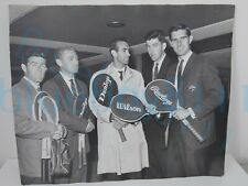 1962 Original Press photo K Rosewell, L Hoad, A Simeno, B MacKay, E Buchholz picture