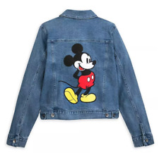 NEW Women's Disney Parks X Her Universe Mickey Mouse Denim Jacket XS picture